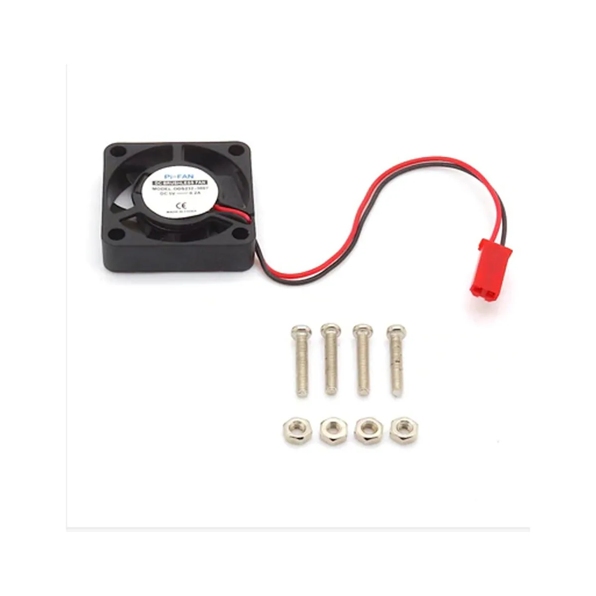 AAAwave AAAwave ODS701 Armor case fan for Raspberry Pi 4, 6000 RPM, 18 dBA, 2-pin, black — product photo