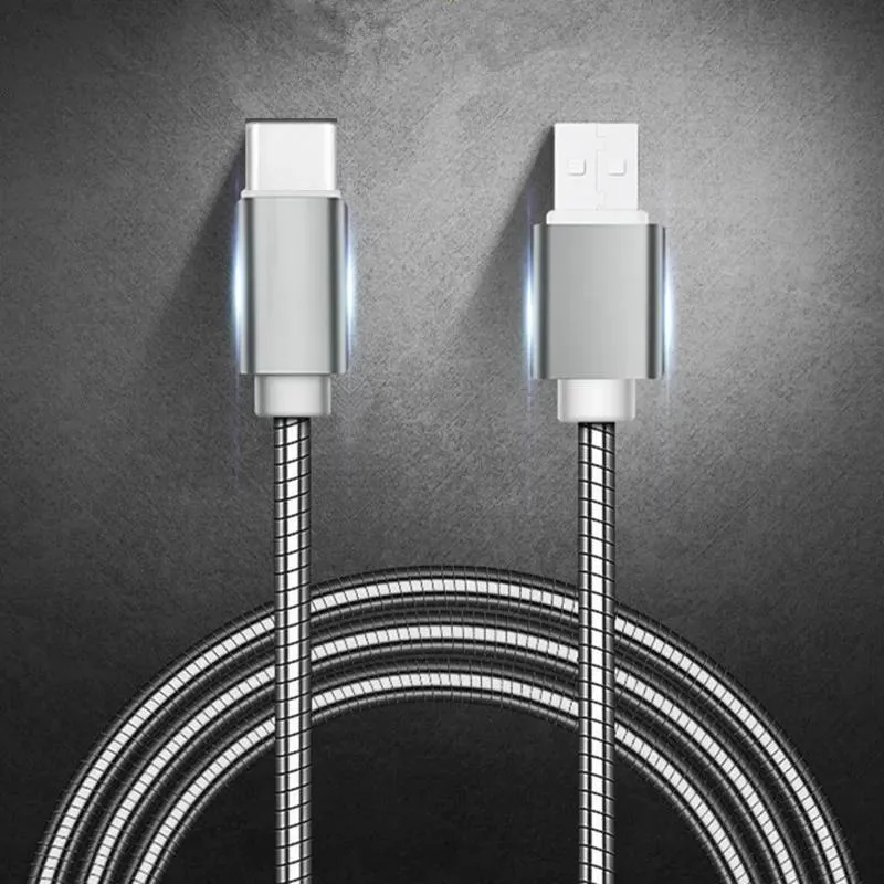 Hetai Tech Hetai Tech Metal Braided USB Cable Micro USB to USB A 2A — product photo