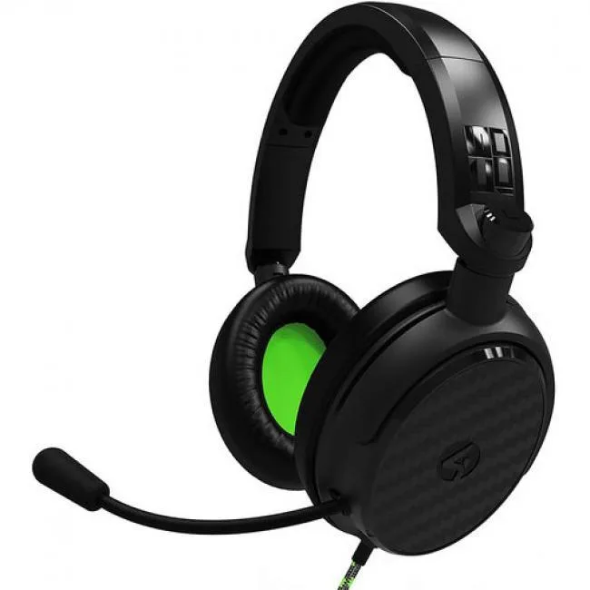 4Gamers 4Gamers C6100GRN4G Wired Headset Black & Green — ürün fotoğrafı