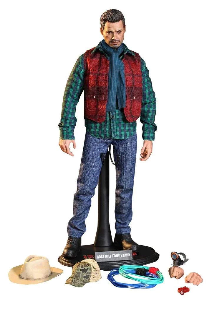Hot Toys Hot Toys MMS232 Iron Man 3 Rose Hill Tony Stark 1/6 action figure — product photo