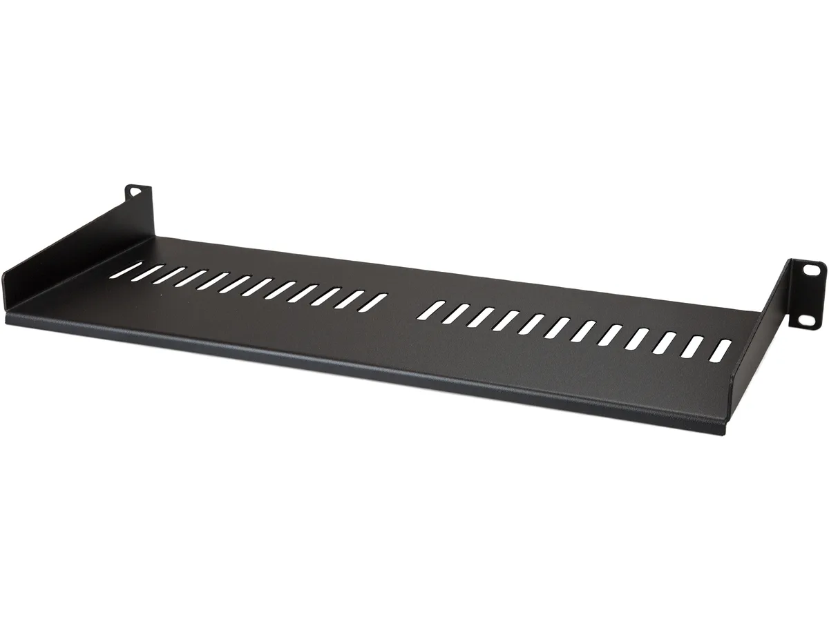 STARTECH STARTECH CABSHELF1U7V 1U vented server rack shelf 7 in deep — product photo
