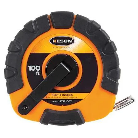 Keson Industries Keson Industries ST18100Y 100 ft Tape Measure 3/8 in Blade — product photo