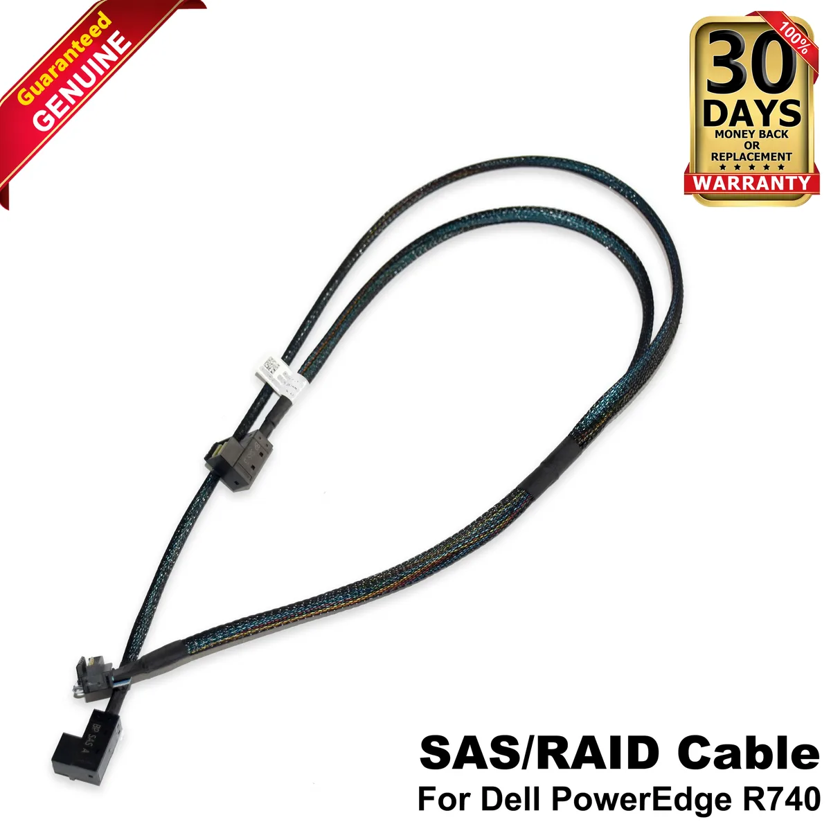 DELL DELL PowerEdge R740 SAS RAID Cable XJHM0 12Gb/s laptop replacement part — product photo