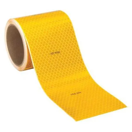 3M 3M 983 Reflective Tape Fluorescent Yellow 4in W 50yd 16mil — product photo