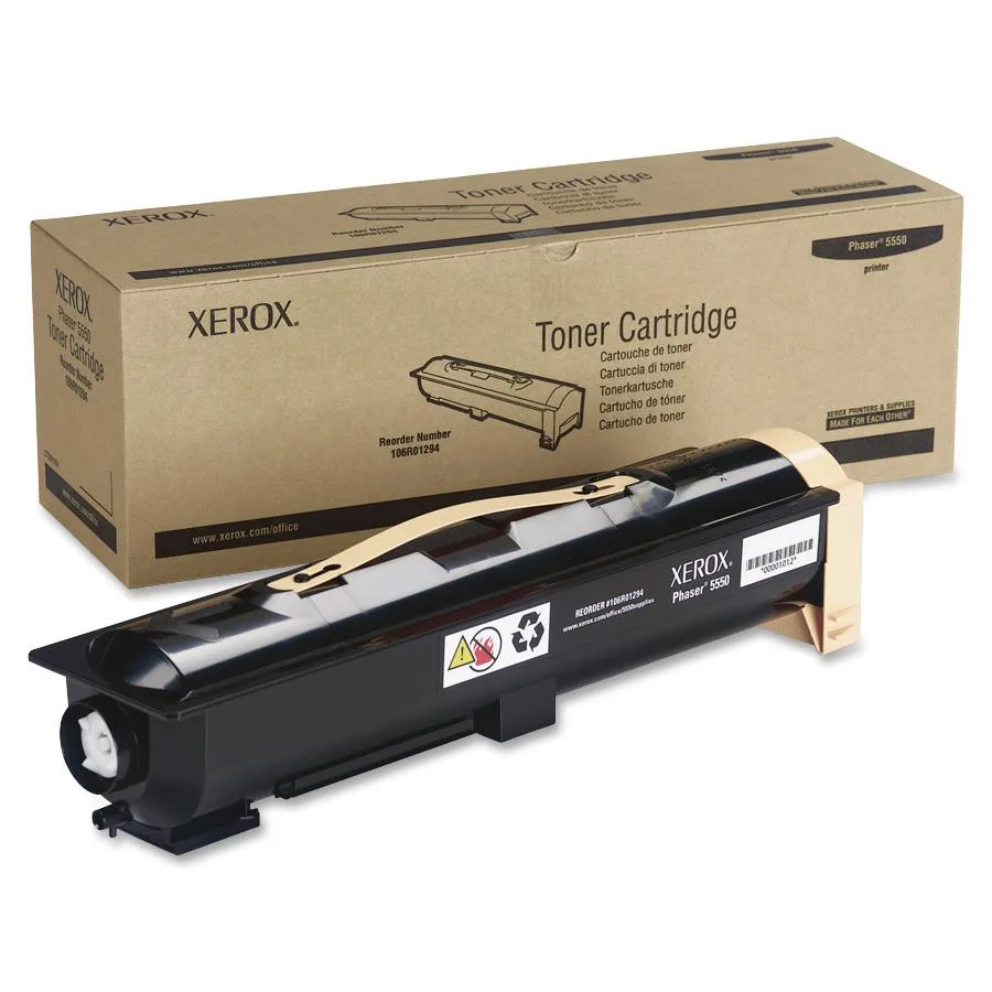 XEROX Xerox 106R01294 Black Toner Cartridge 35000 Pages — product photo