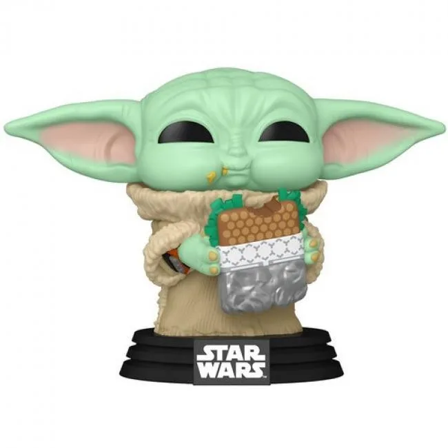 Funko Funko 90821 POP! Star Wars Grogu with Food action figure — product photo