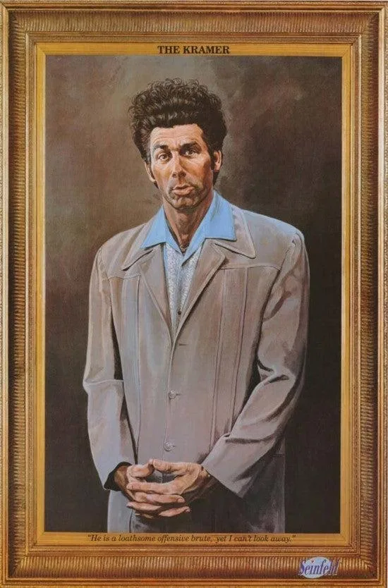 Posterazzi Kramer Seinfeld poster 24 by 36 inches on heavy paper