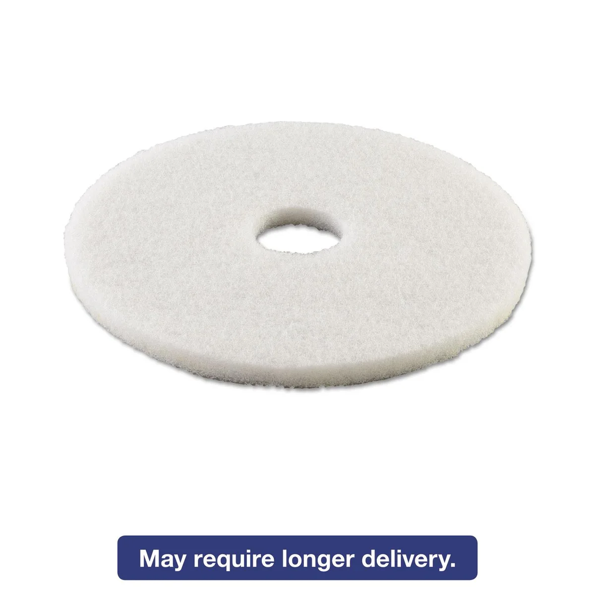 Boardwalk Boardwalk BWK4015WHI 15" White Polishing Pads 5/Carton — product photo