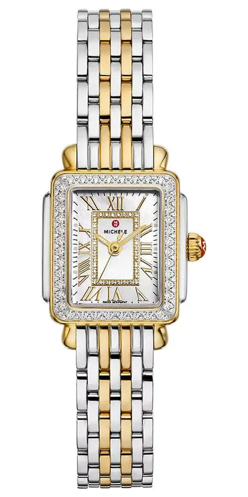 Michele Michele Deco Madison Mini Two-Tone Watch MWW06D000172 — product photo