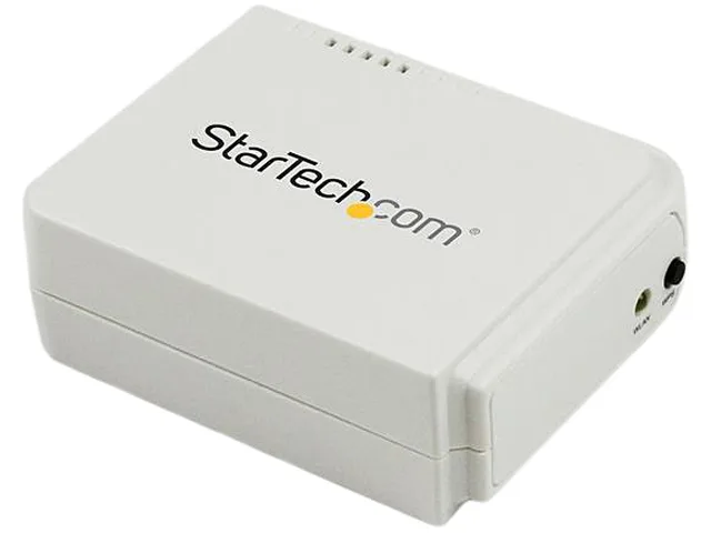 STARTECH STARTECH PM1115UW network print server USB 2.0 10/100 Ethernet 802.11 b/g/n — product photo