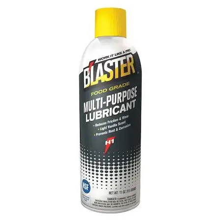 A 16 oz aerosol spray can with a red and yellow label and a spray nozzle on top