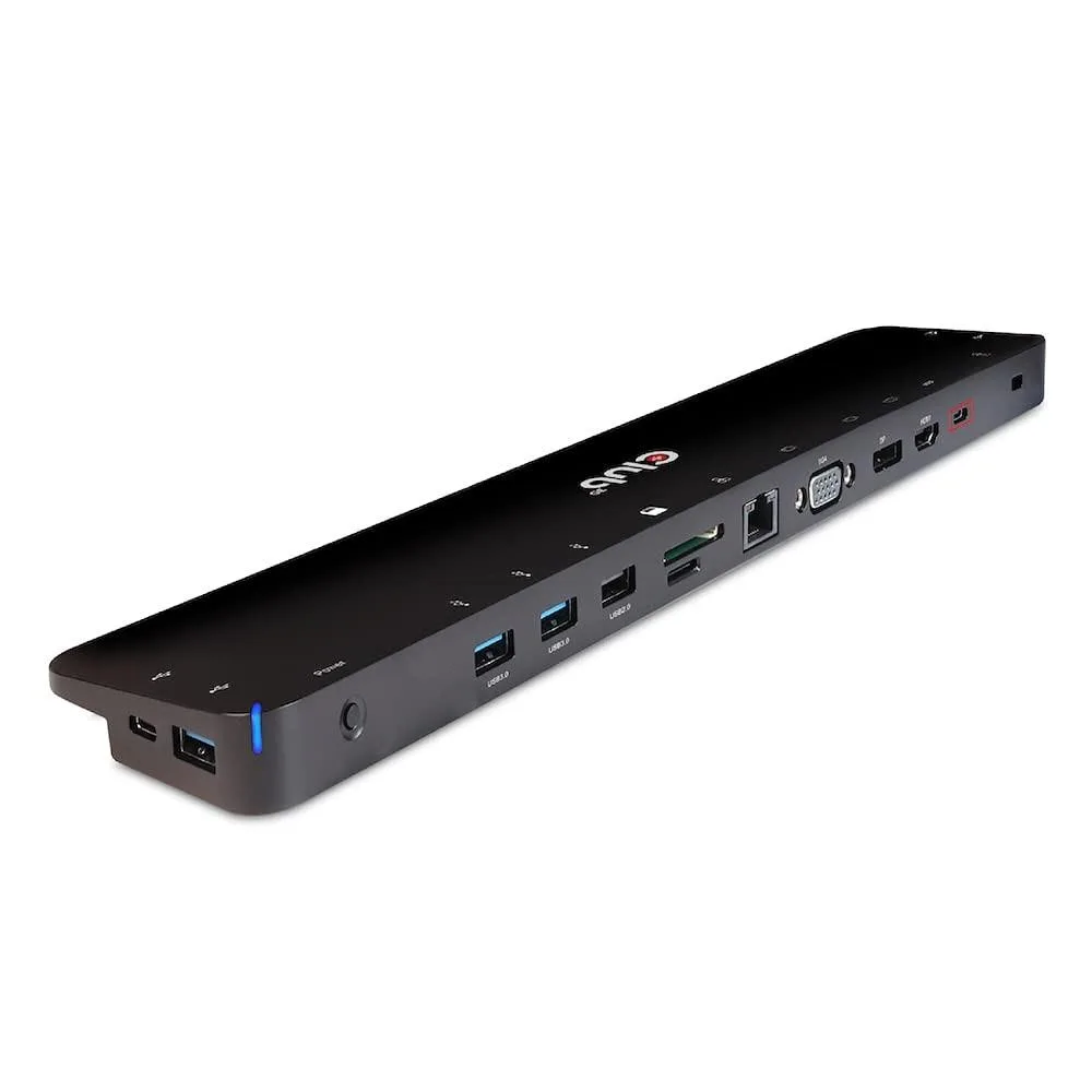 Club3D Club3D CSV-1564W100 USB-C Triple Display Dock 100W 2 in 1 accessory — product photo
