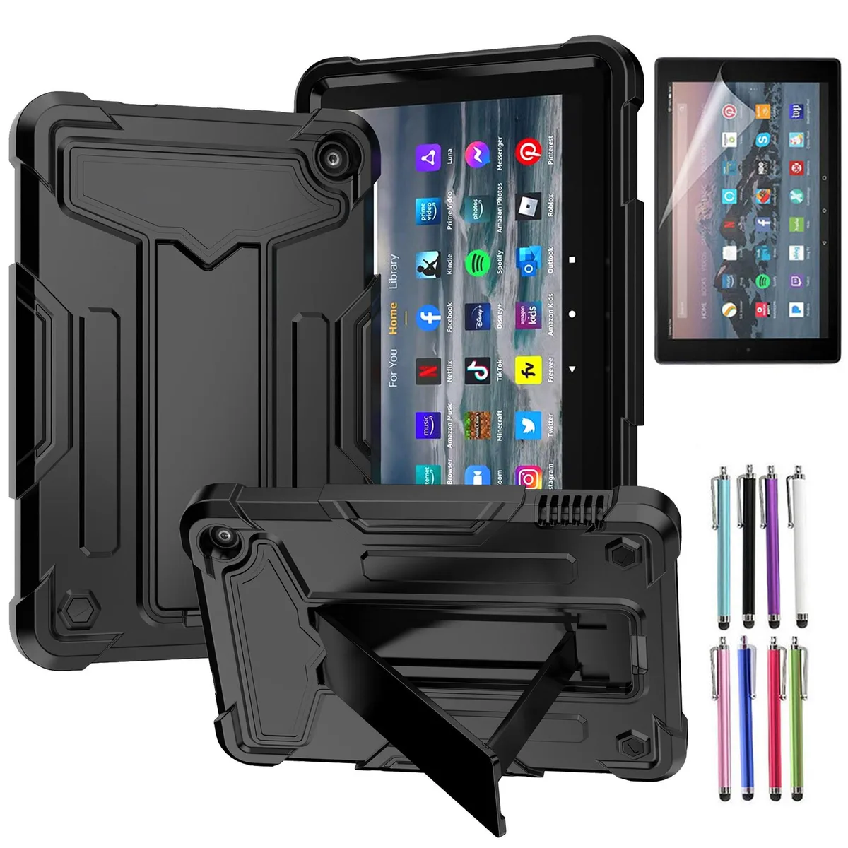 anicestore anicestore Laptop Case Fire 7 12th Gen 2022 Black/Black — product photo