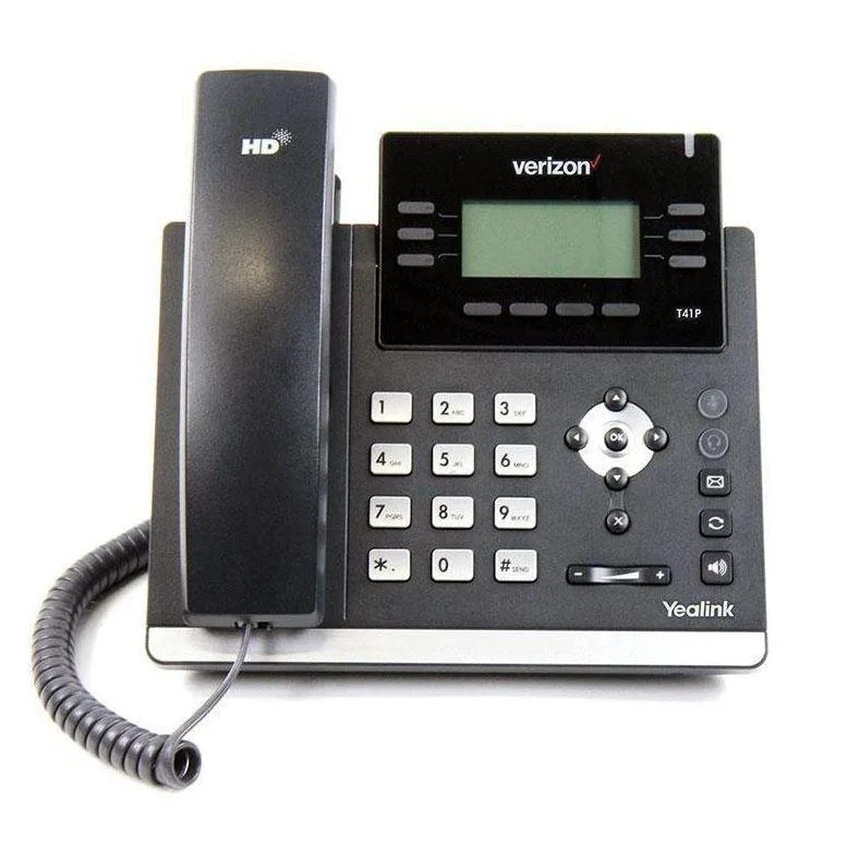 Yealink Network Technology Co., Ltd Yealink Network Technology Co., Ltd T41P VoIP phone with Stand and Handset — product photo