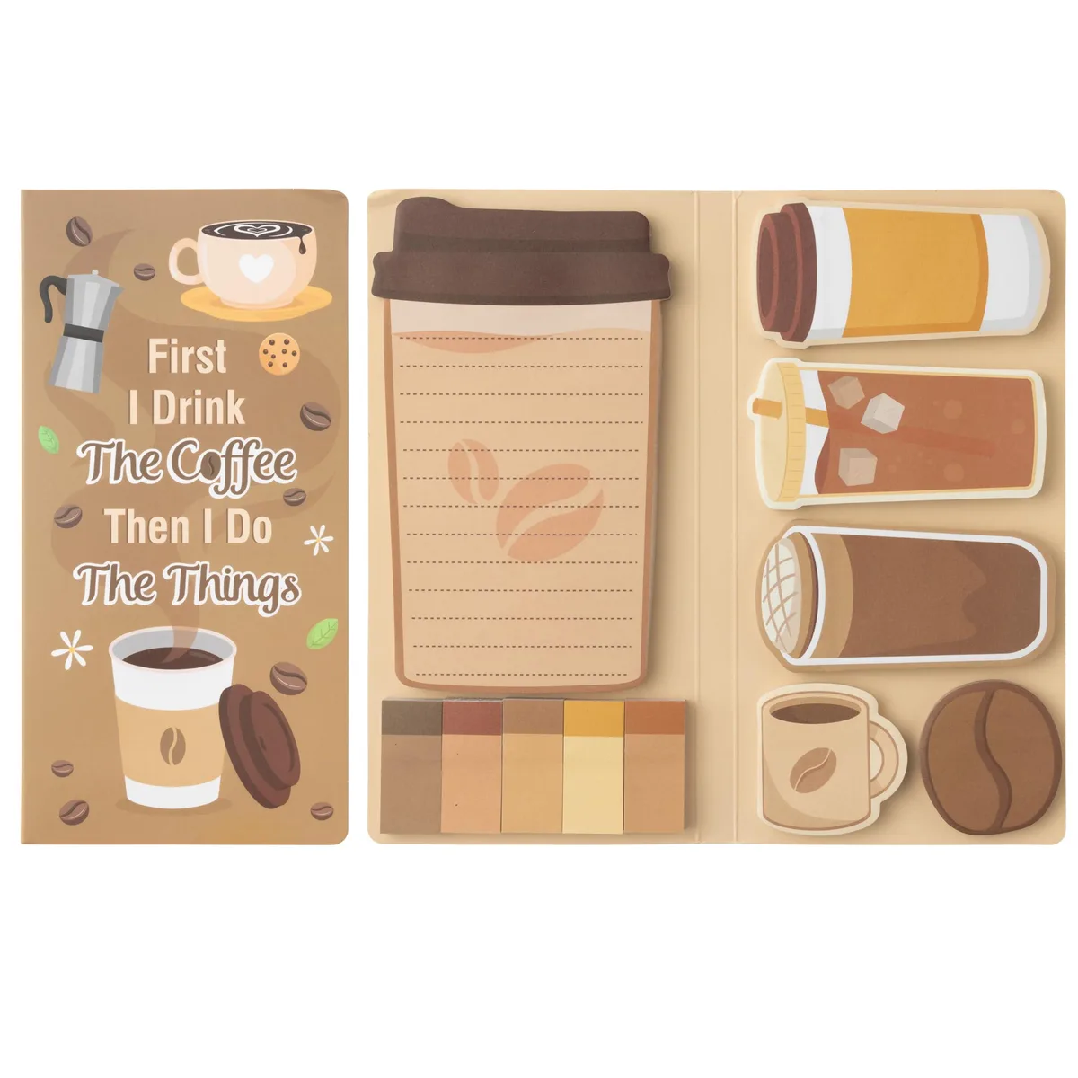  B1ykin B1-Coffee Sticky Notes 550 Sheets 3.5 x 5.9 in — product photo