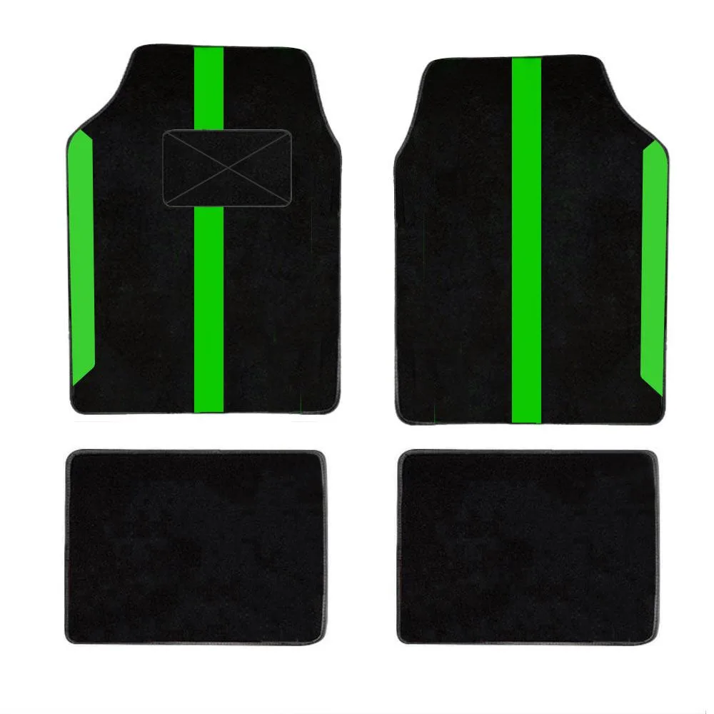 CJSolvesIt! CJSolvesIt! Universal Floor Mats 4pcs Green 19.69inch — product photo
