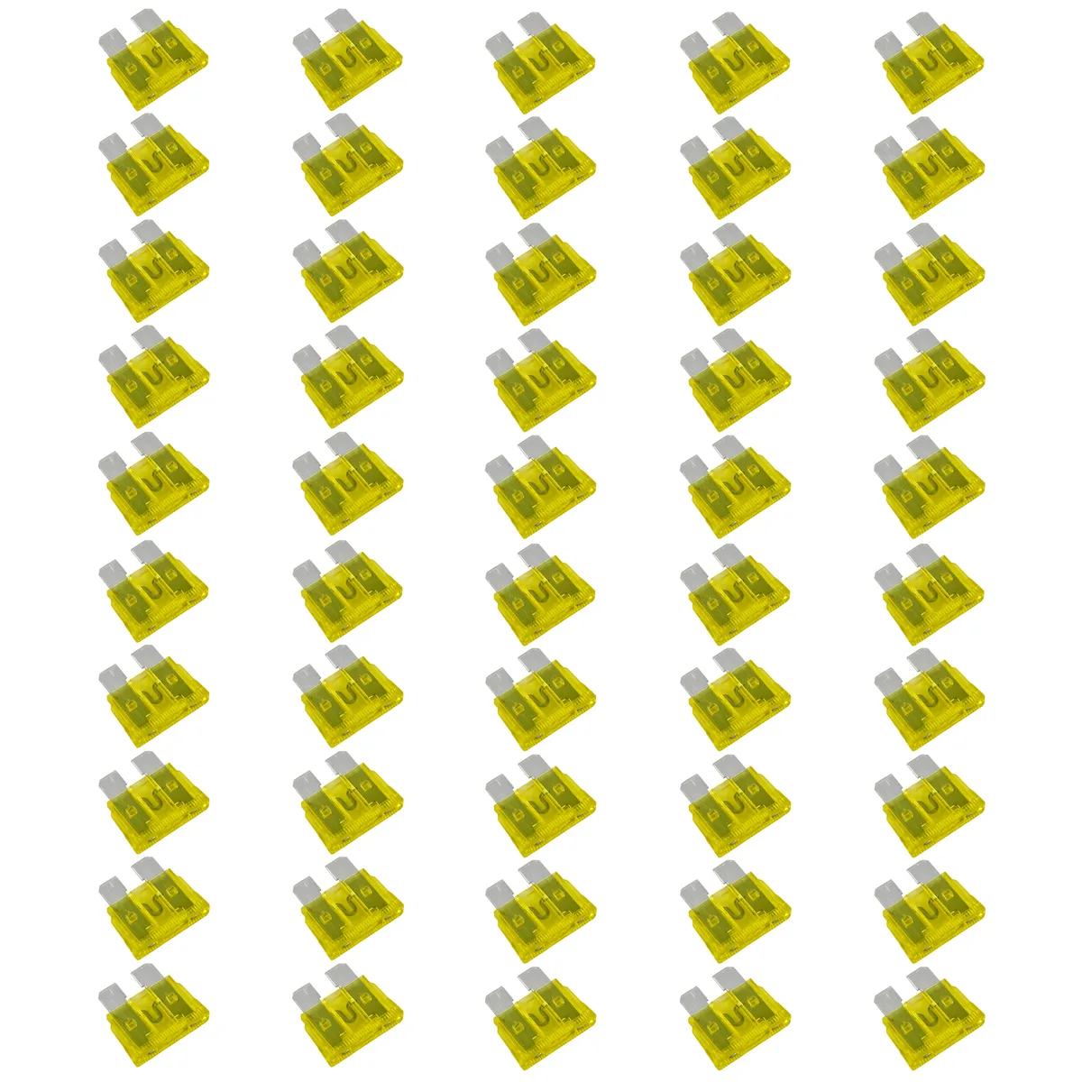 The Wires Zone The Wires Zone 2X-ATC20A-25 ATC blade fuse 20 A pack of 50 — product photo