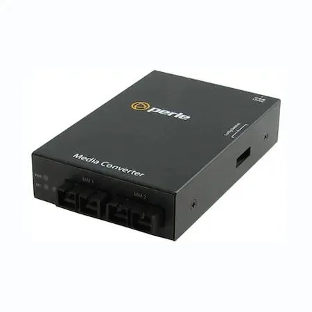 Perle Perle S-100Mm-M2Sc2 Media Converter 100BASE-FX 1310nm multimode SC 2 km 1.2 miles — product photo
