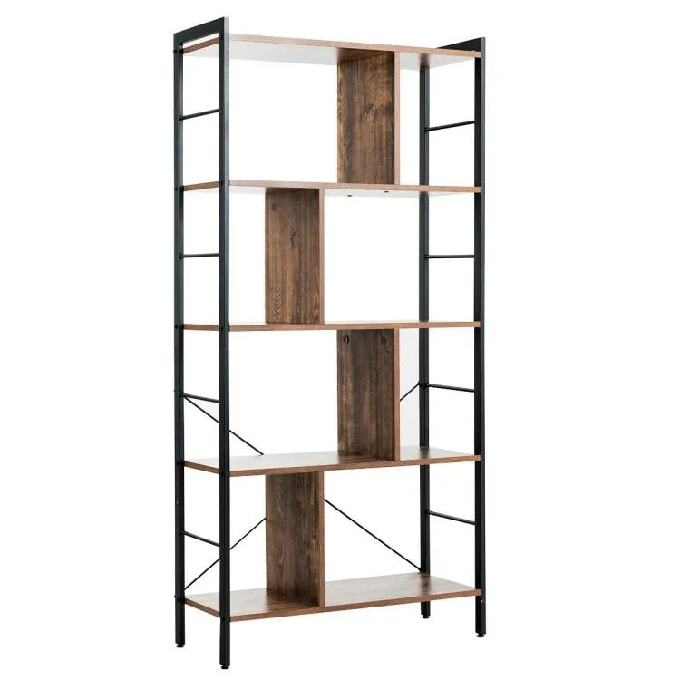 SlickBlue SlickBlue 4-Tier Industrial Freestanding Bookshelf 29 x 12 x 61 in — product photo