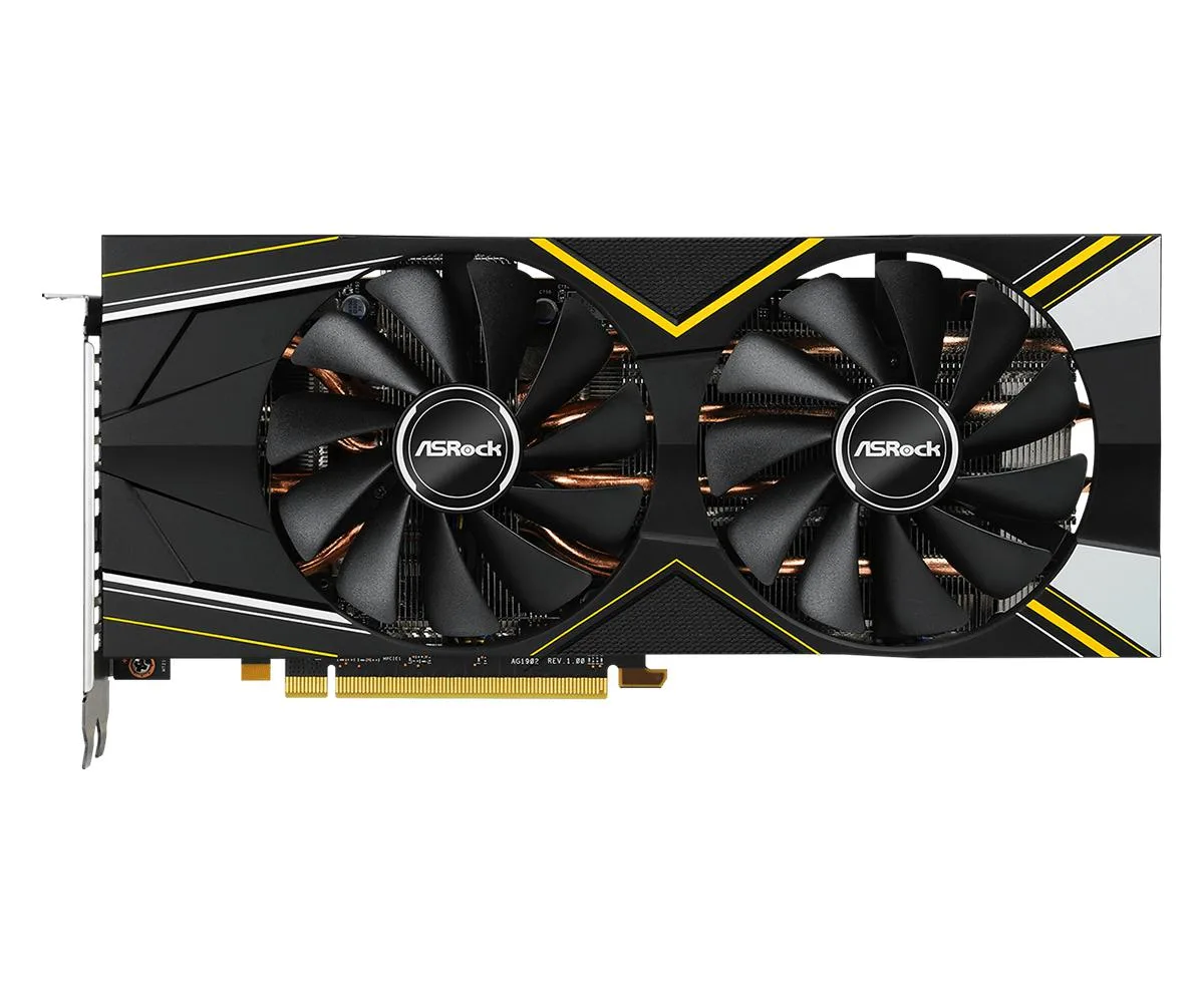 ASRock ASRock Radeon RX 5700 Challenger D 8G OC graphics card — product photo