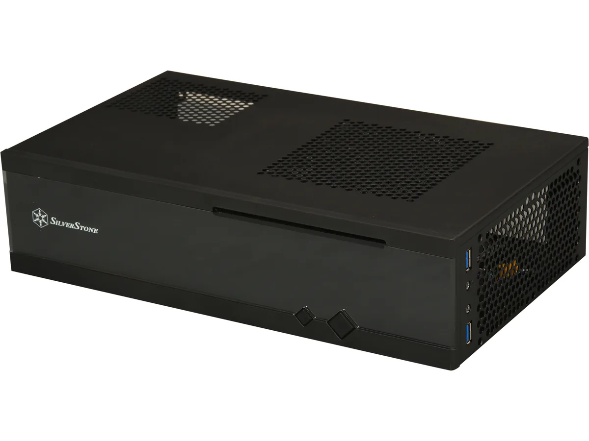 Silverstone Silverstone ML05B Mini ITX HTPC PC case — product photo