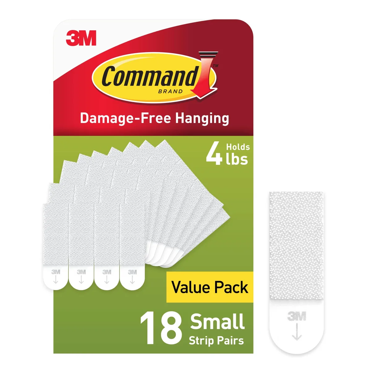  Avery PH202-18NA Adhesive Strips 18 Pairs 36 Strips 4 lb 8x10 in — product photo
