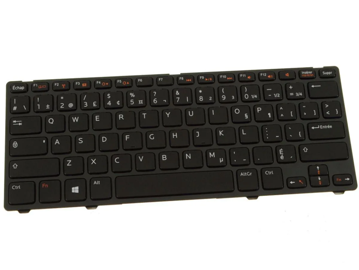 DELL DELL French-Canadian Keyboard for Inspiron 13z 5323 14z 5423 Vostro 3360 MD2XH laptop replacement part — product photo