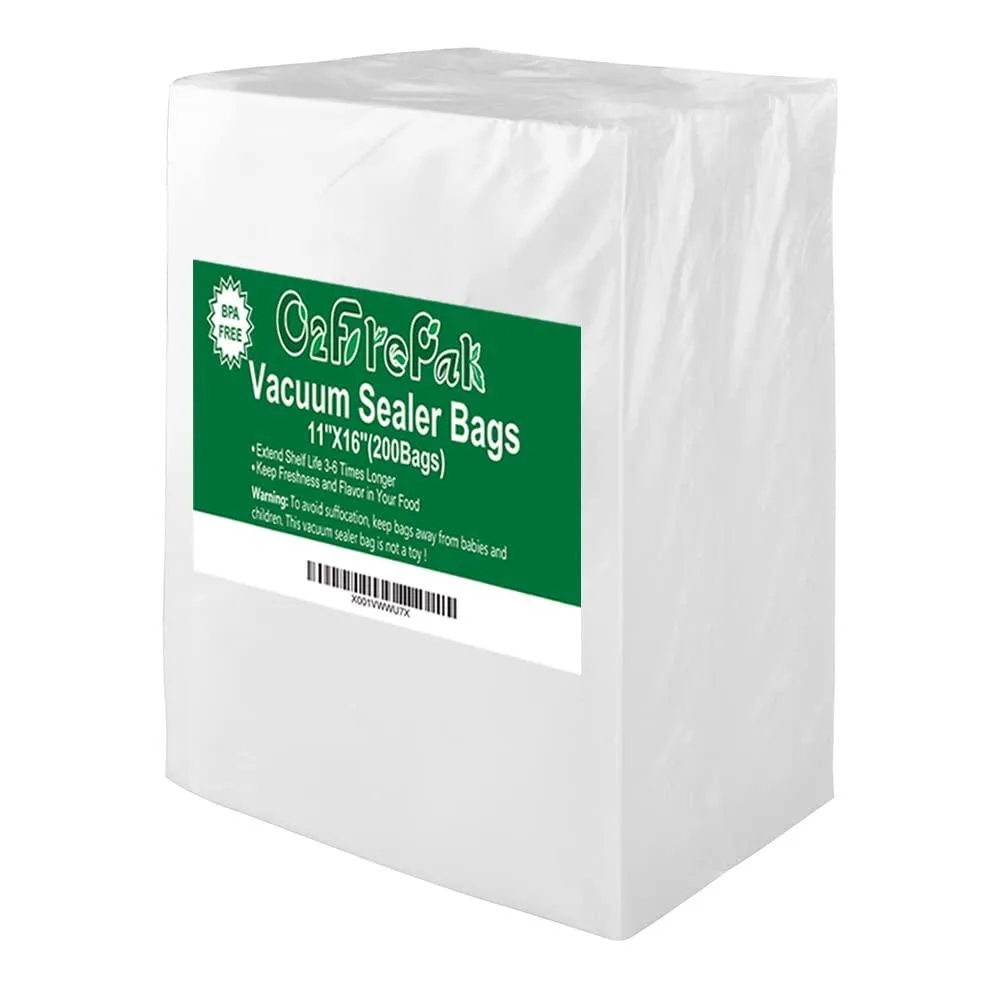 O2frepak 11" x 16" Vacuum Sealer Bags 200 Count — product photo