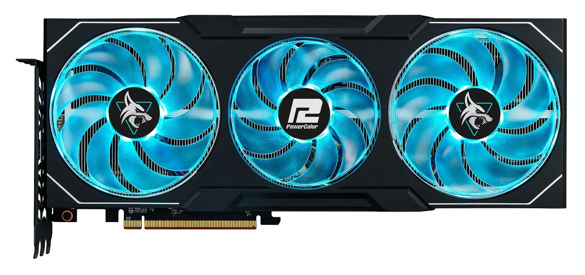 PowerColor PowerColor Hellhound Radeon RX 7900 XT RX7900XT 20G-L/OC graphics card — product photo