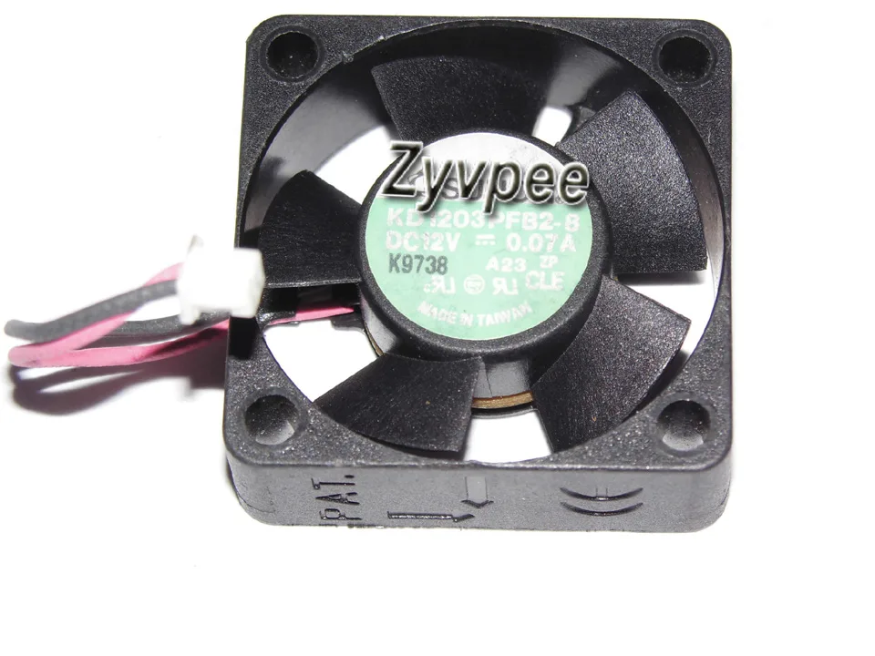 Zyvpee Zyvpee KD1203PFB2-8 30mm 12V 0.07A 2 Pin case fan — product photo