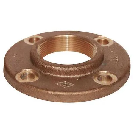 Value Brand Value Brand 1" FNPT Red Brass Flange Class 125 200 psi — product photo