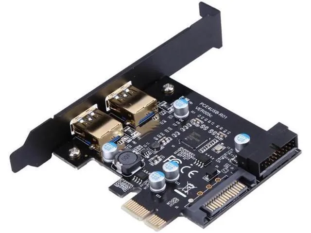 LORDWORLD LORDWORLD PCI-E to USB 3.0 2 Port Expansion Card 19-Pin — product photo