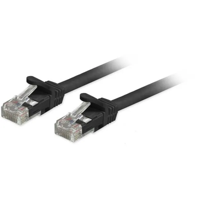 Comprehensive Cable and Connectivity Comprehensive Cable and Connectivity CAT6AUTP5BLK 5 ft Cat6a UTP snagless network ethernet cable black — product photo