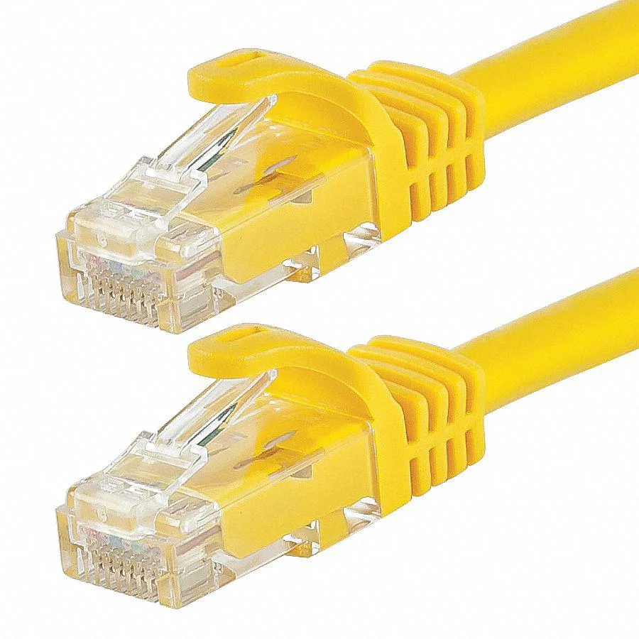 Monoprice Inc. Monoprice 109872 Cat6 Ethernet Cable 25 Feet Yellow 12-Pack — product photo