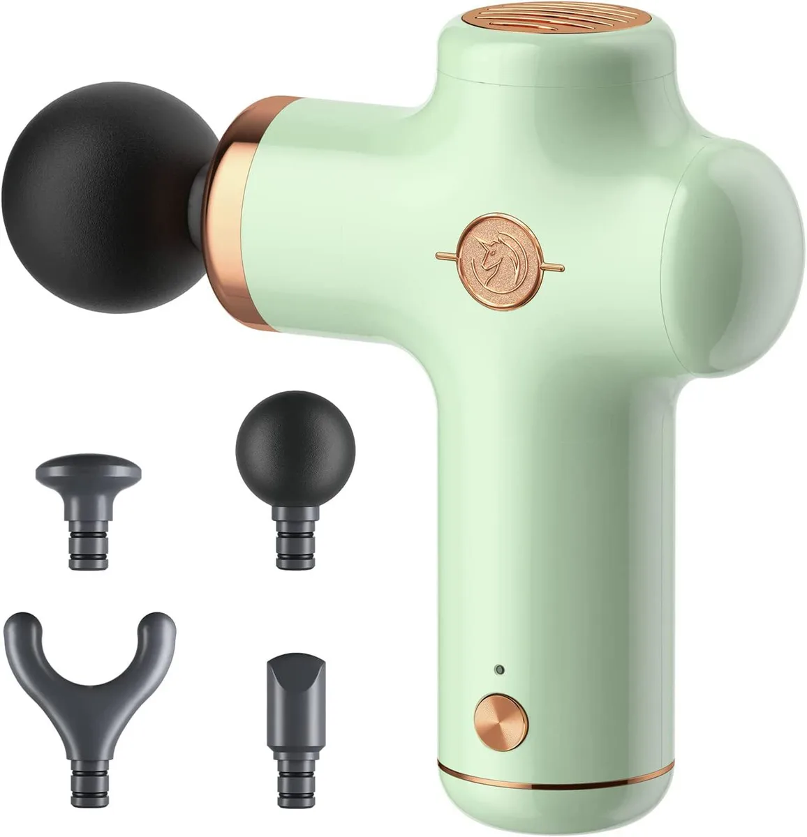 Corn Electronics Corn Electronics Massage Gun Green — product photo