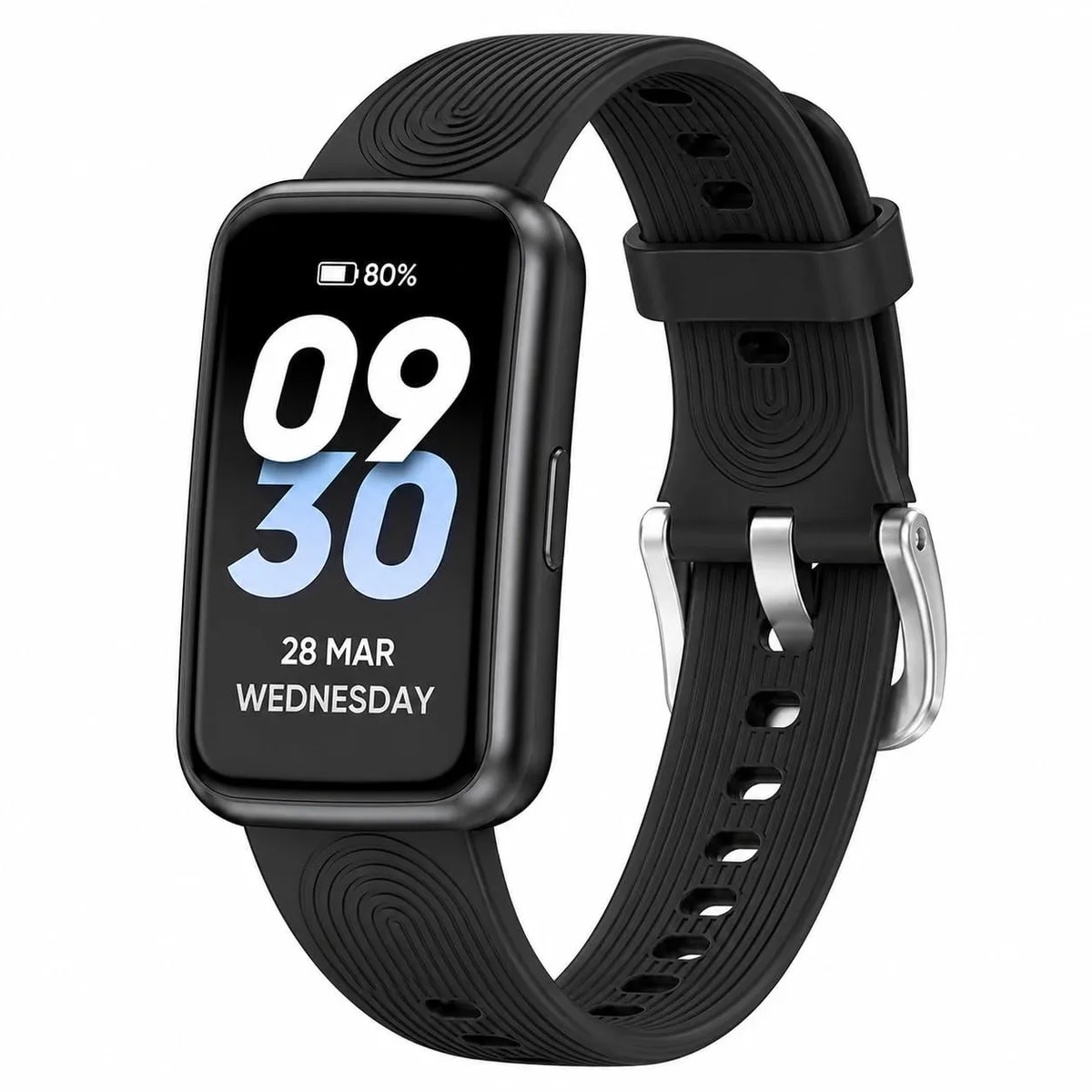 DAVIKO Activity Tracker Black .6" 100 Modes 14-Day Battery — product photo