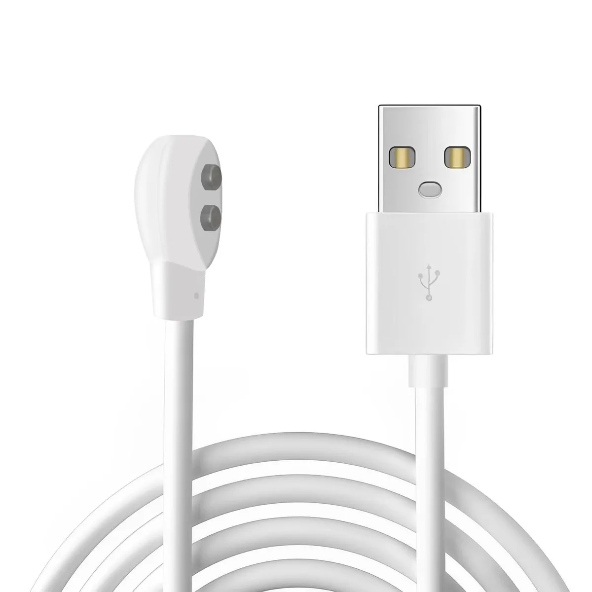 No Sew No Sew 6mm Magnetic USB Cable 2.7ft White — product photo