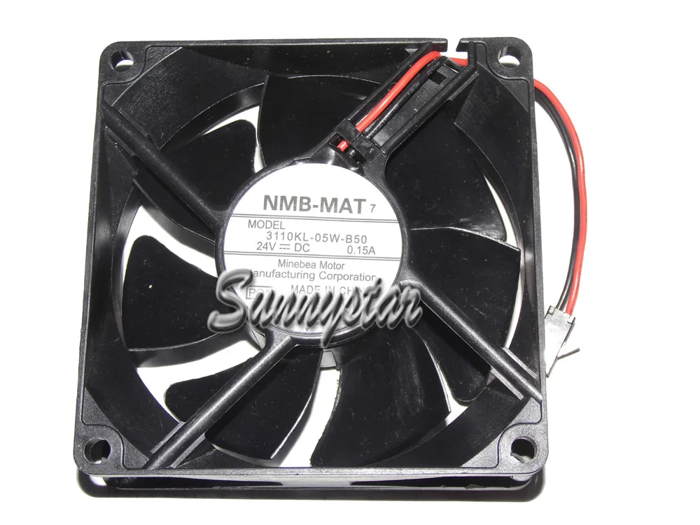Zyvpee Zyvpee 3110KL-05W-B50 80*25mm 24V 0.15A 2-pin case fan — product photo
