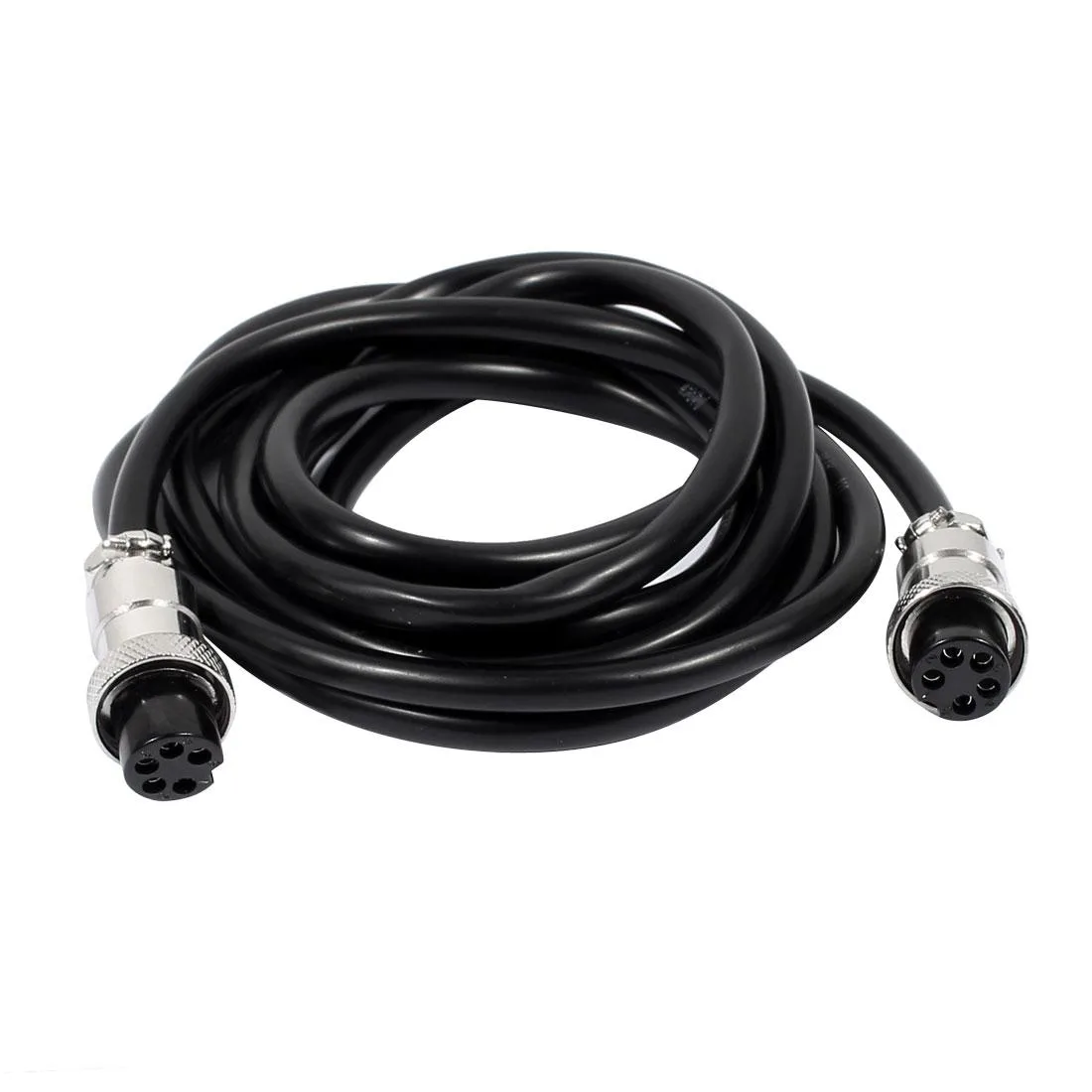 Unique-Bargains Unique-Bargains GX16 5 Pin Double Female Aviation Socket 2m Cable — product photo