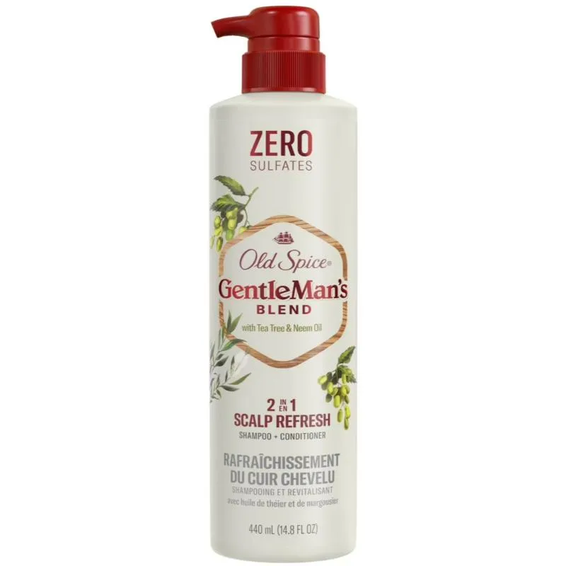 Old Spice Old Spice OLDS-SHCD-TTREE-14801 2-in-1 Tea Tree 14.8 oz skin care — product photo