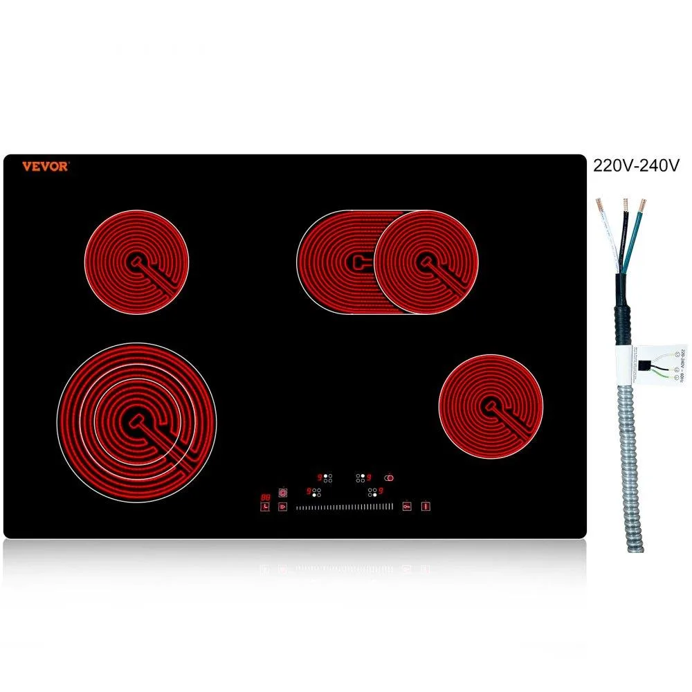VEVOR VEVOR LT4-78 30.3 x 20.5 inch 4-burner electric cooktop — product photo