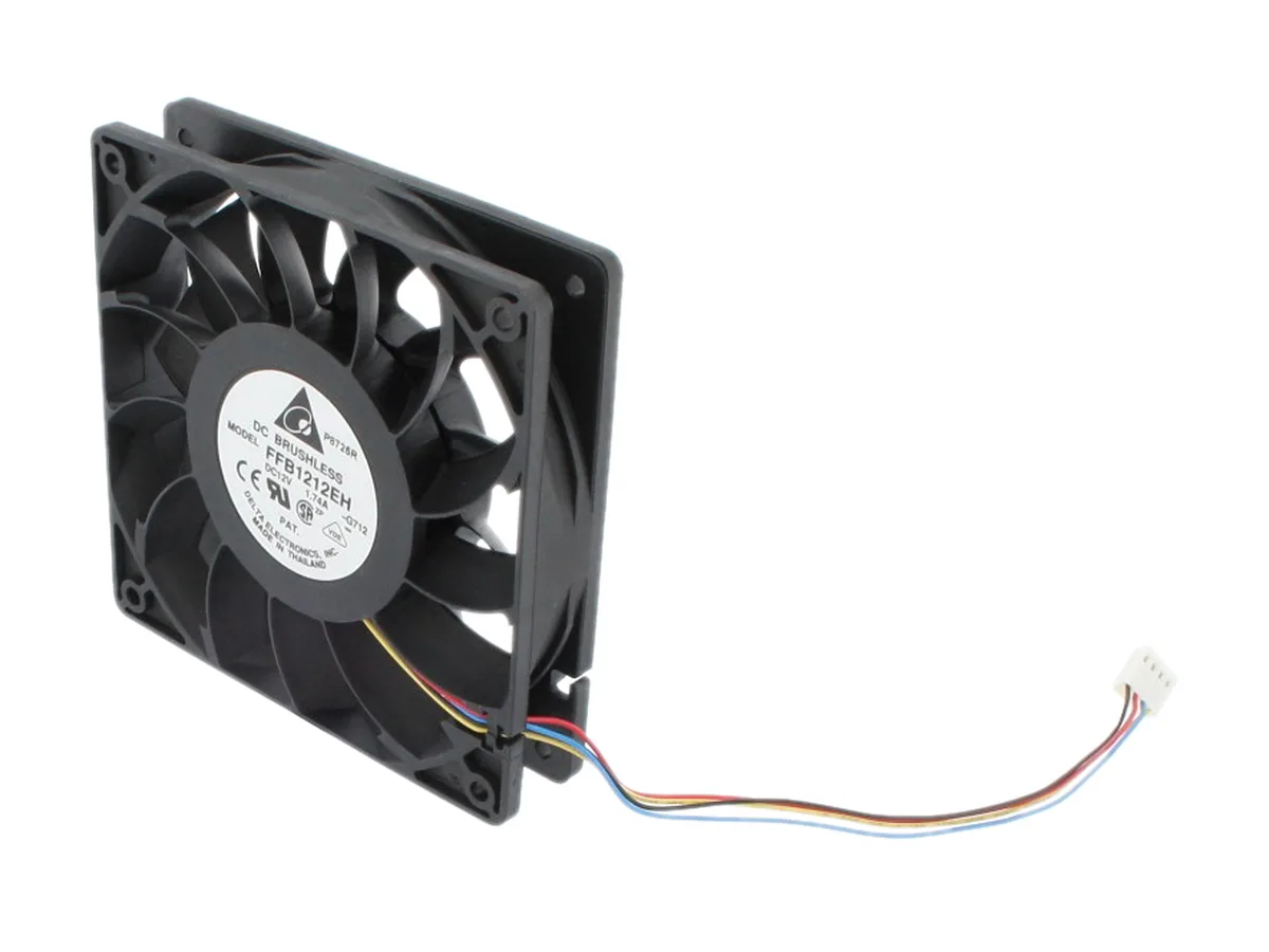 1ST PC CORP. 1ST PC CORP. FFB1212EH-PWM 120mm 25mm 4000 RPM 150.33 CFM 56.4 dBA 4-pin PWM case fan — product photo