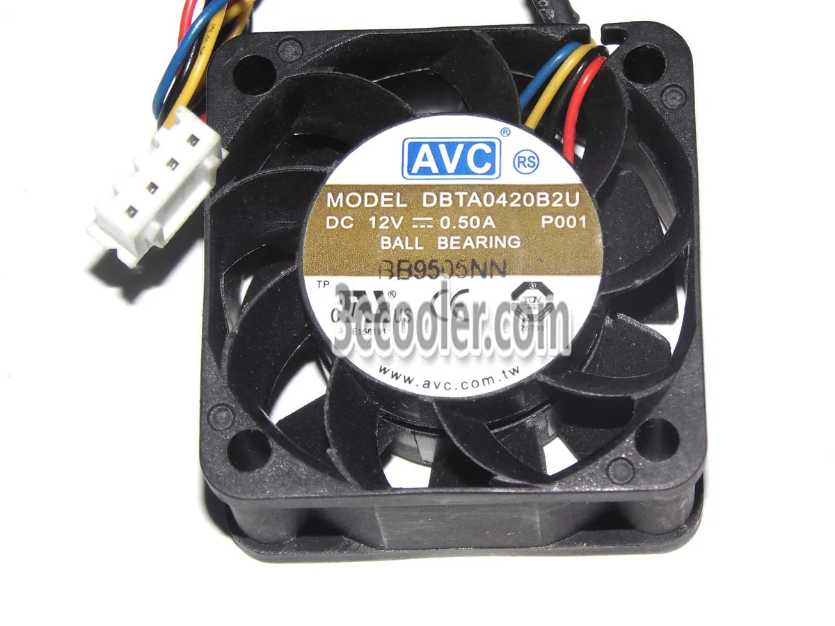 Zyvpee Zyvpee DBTA0420B2U P001 40x20mm 4-pin case fan — product photo