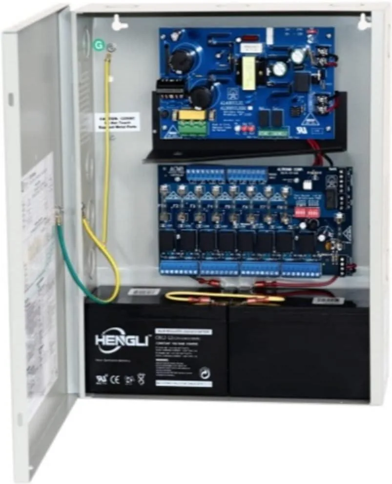ALTRONIX ALTRONIX ACM Series 8 Fused Outputs Power Supply/Charger 12/24 VDC 4/3 Amps — product photo