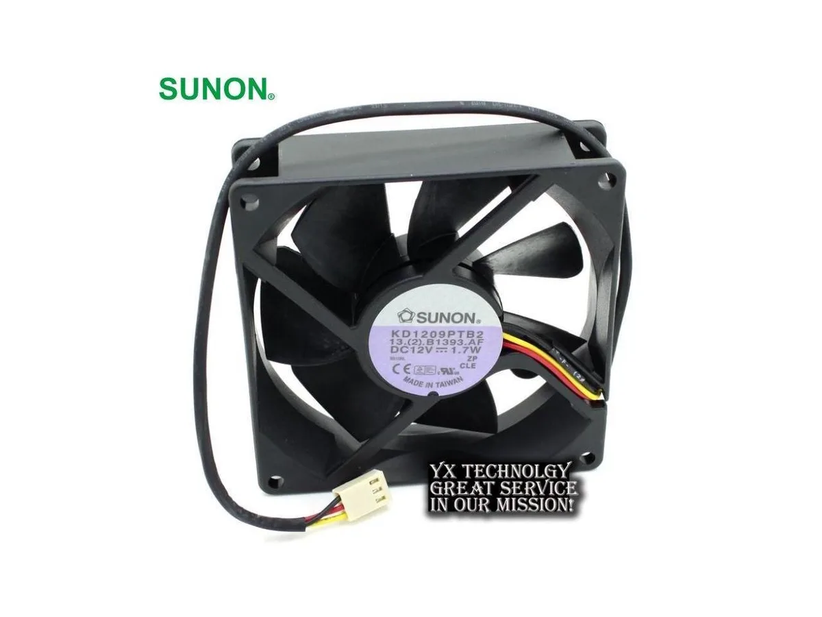 Fans Fans 9225 KD1209PTB2 92x92x25mm 12V 1.7W case fan — product photo