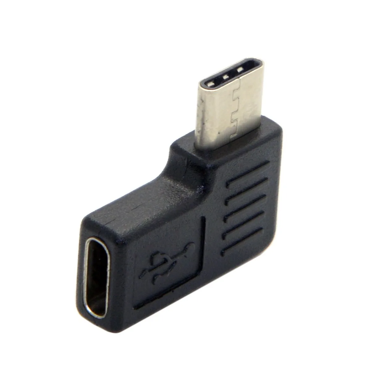 TeKit TeKit USB-C 3.1 Male to Female 90° Right &amp; Left Angled Adapter — product photo