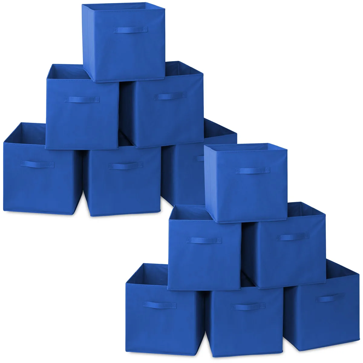 Casafield Casafield 12 Collapsible Fabric Storage Bins Royal Blue 13in — product photo