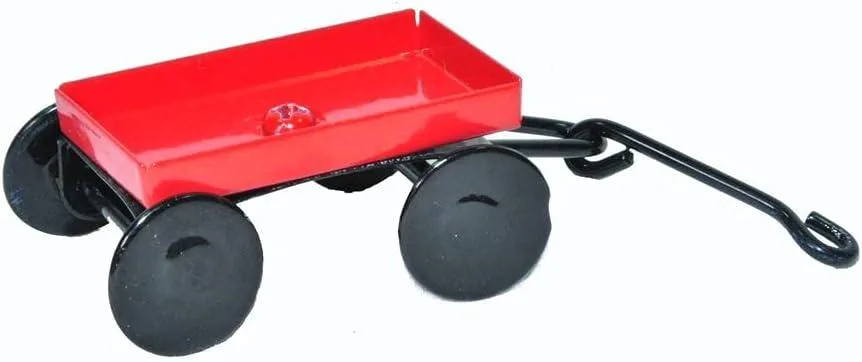 G &amp; F Products G &amp; F Products 10023 Miniature Wagon Red — product photo