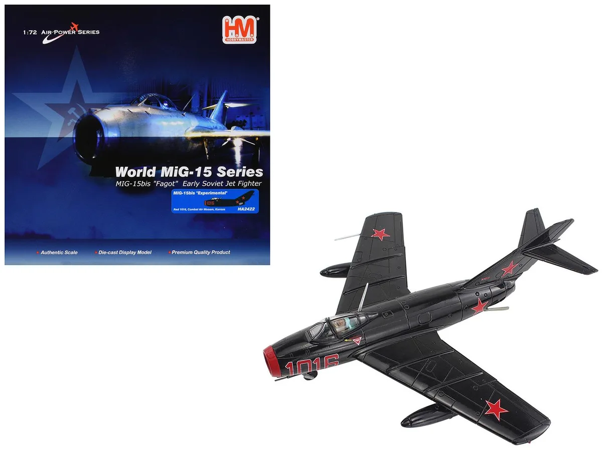 Hobby Master Hobby Master MiG-15Bis "Experimental" 1/72 Diecast — product photo