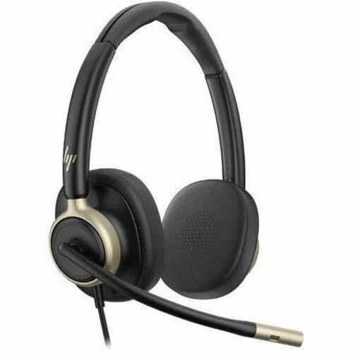 POLY Poly Mission 825 Binaural On-Ear Wired Headset — product photo